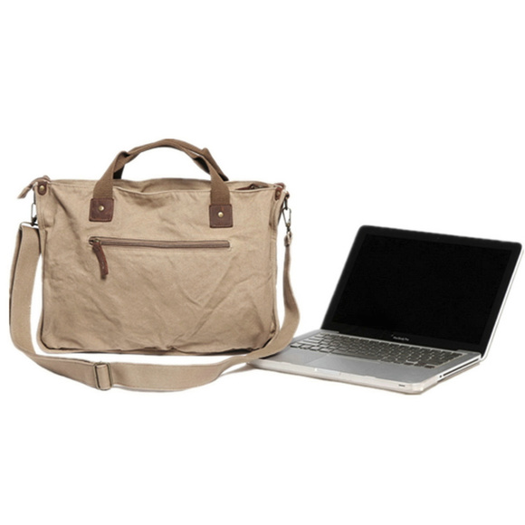 Vagarant 16.5" Canvas Messenger Casual Bag CM34GRN